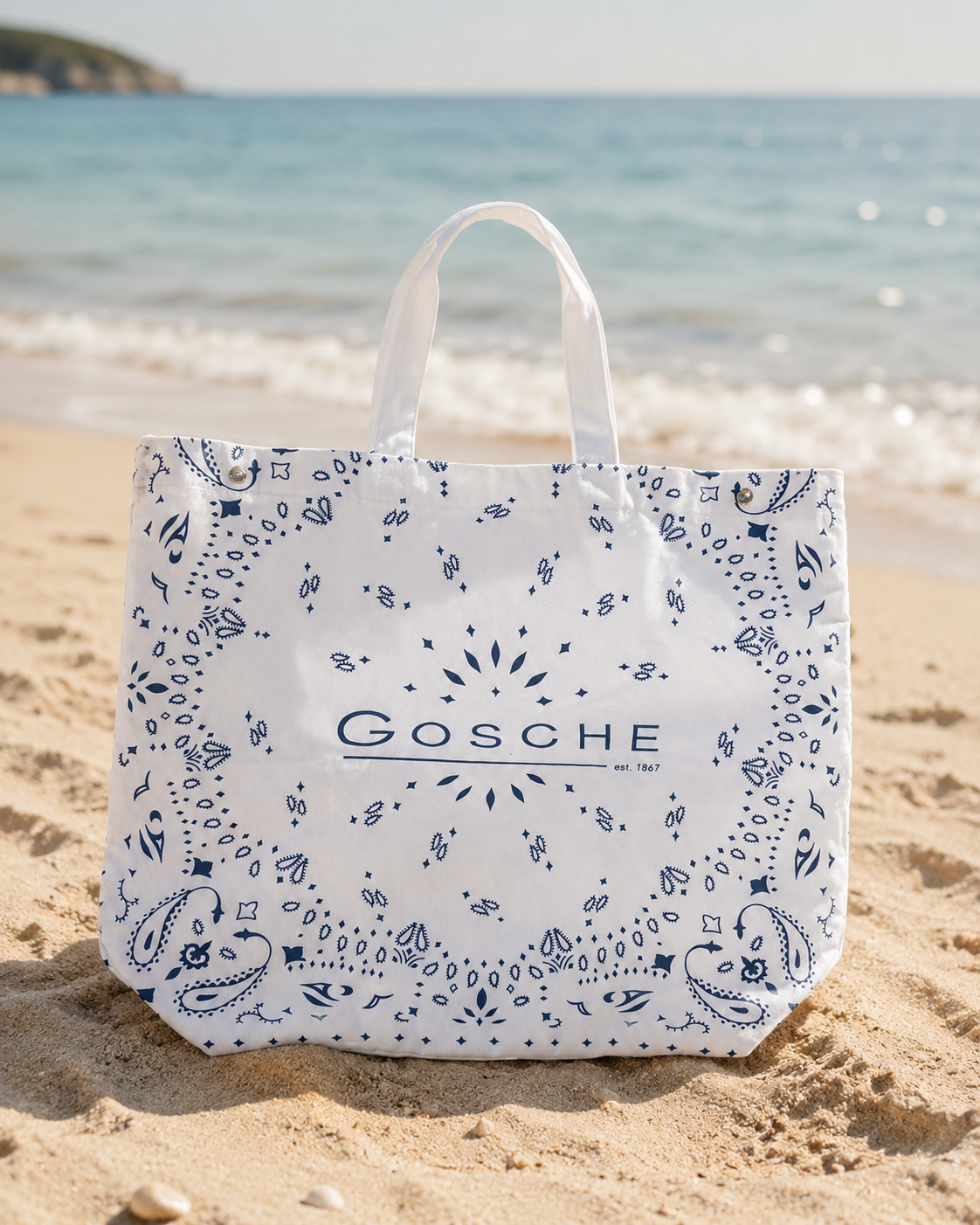Never too late Gosche Beach Bag